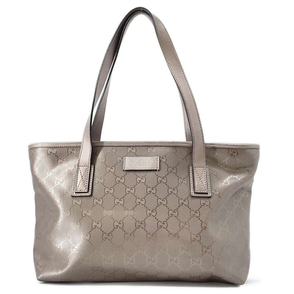 Gucci Tote Bag GG Imprime Leather Shoulder